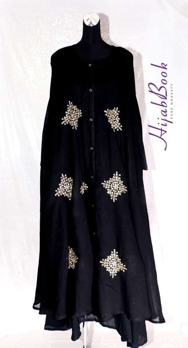 Cape Abaya Black